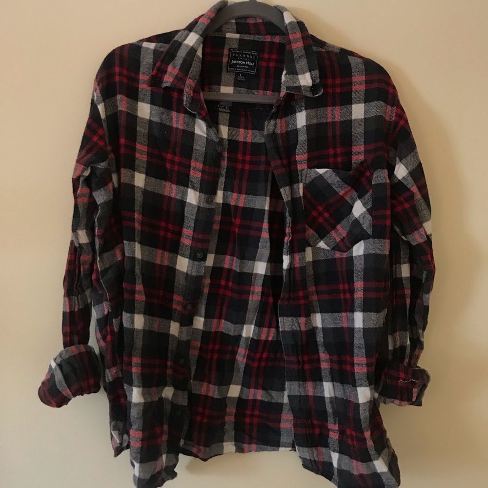 Jackson Hole 100% Cotton Flannel Shirt